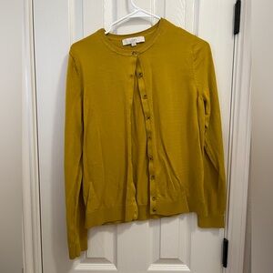 Loft Button Up Cardigan